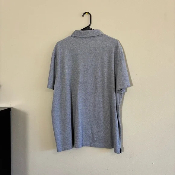 Banana Republic Performance Pique Polo Shirt XXL Blue Casual Golf - Picture 2 of 7